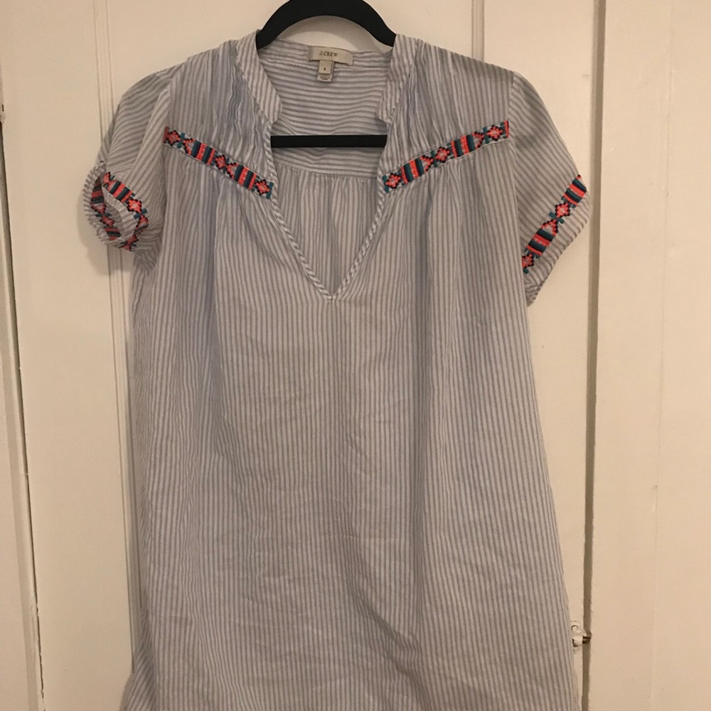 J.Crew Embroidered Cover-Up